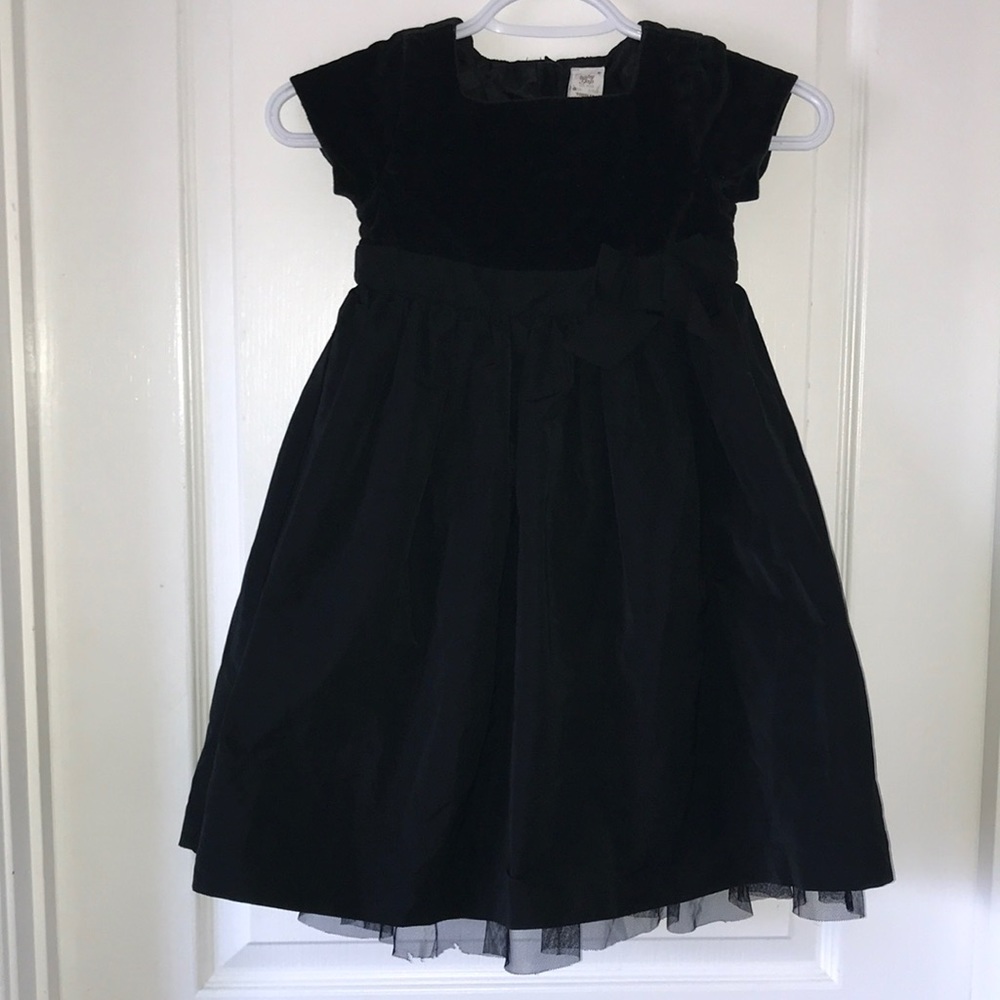 Baby Gap Toddler Black Velvet Dress